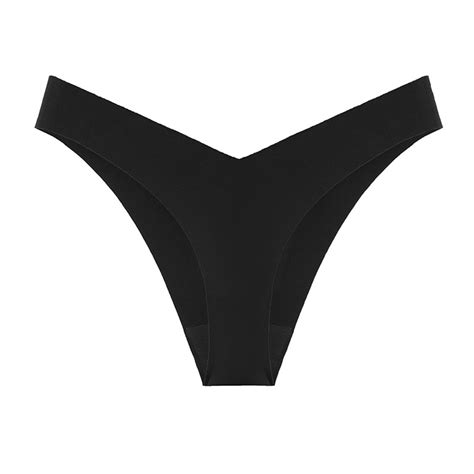 Hot Girls Panty Underwear Bikini String Seamless Thongs Underwear Solid