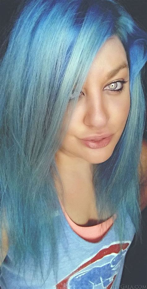 How To Get Blue Hair My Hair Journey Blue Hair Brunette Hair