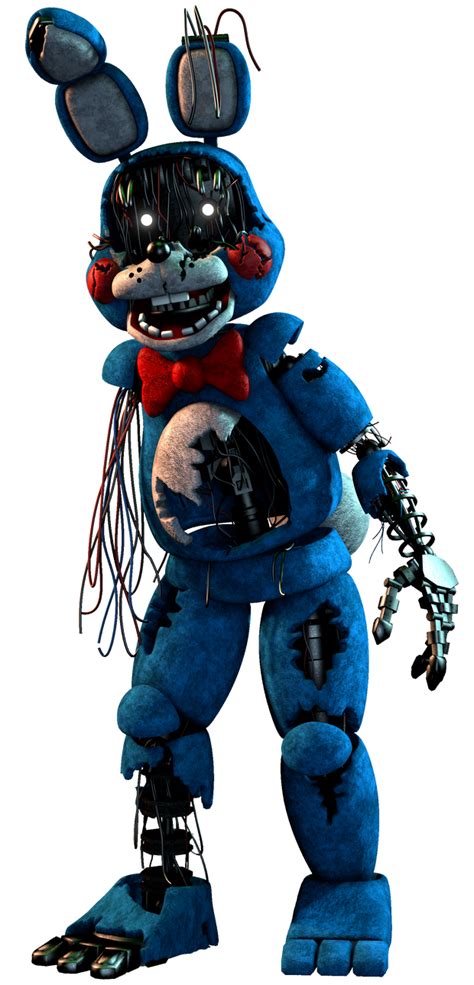 Sfm Fnaf Withered Toy Bonnie Render By Inkbennie On Deviantart