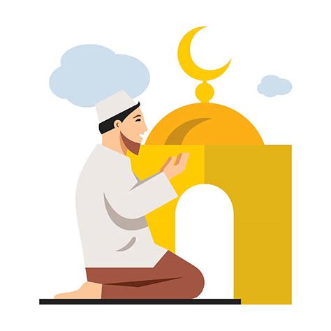 Muslim Praying Illustrations Royalty Free Vector Graphics And Clip Art