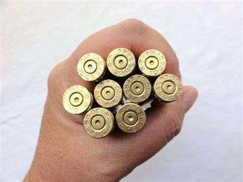 30 06 Empty Brass Bullet Shell Casings 9 Each Spent Rifle