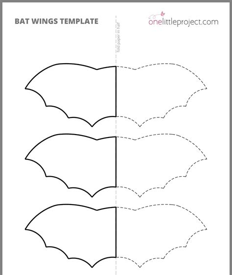 Bat Wings Templates Halloween Recipes School Stencils Vorlage Models Spooky Halloween