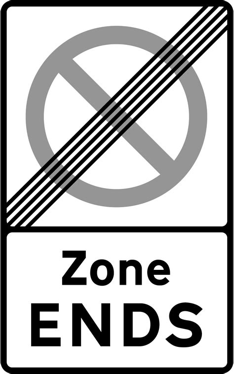 Voucher Parking Zone Sign Theory Test