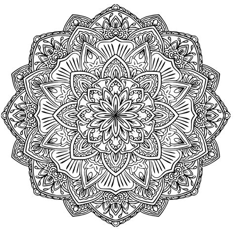This mandala coloring pages are fun way to teach your kids about mandala. Pin on Coloring