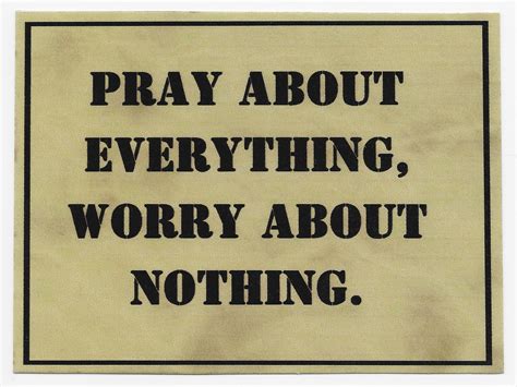Pray About Everything Worry About Nothing Bible Study Etsy Small