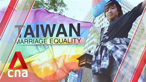 taiwan becomes first in asia to legalise same sex marriage youtube