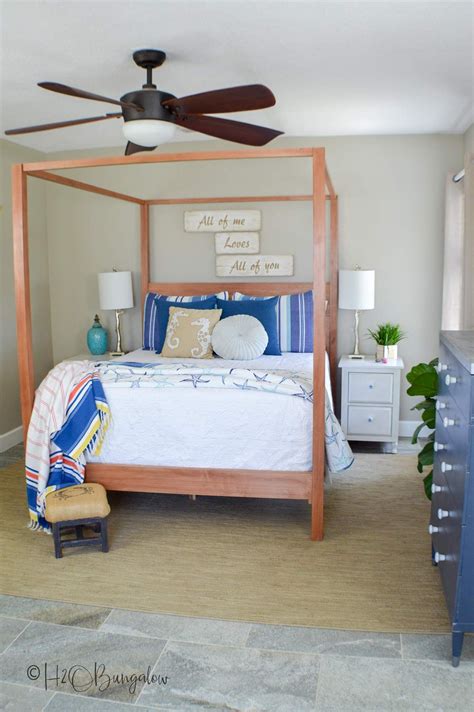 You can build a bed that also saves you money. Pin on Beach bedroom