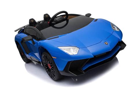 Kids Official Exotic 12v Lamborghini Ride On Car Blue