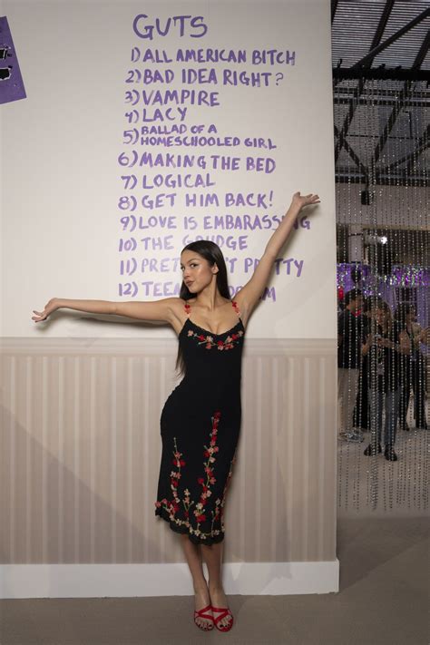 Olivia Rodrigo Spotify Guts Gallery In New York 09072023 • Celebmafia