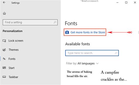 How To Customize Font Settings In Windows 10