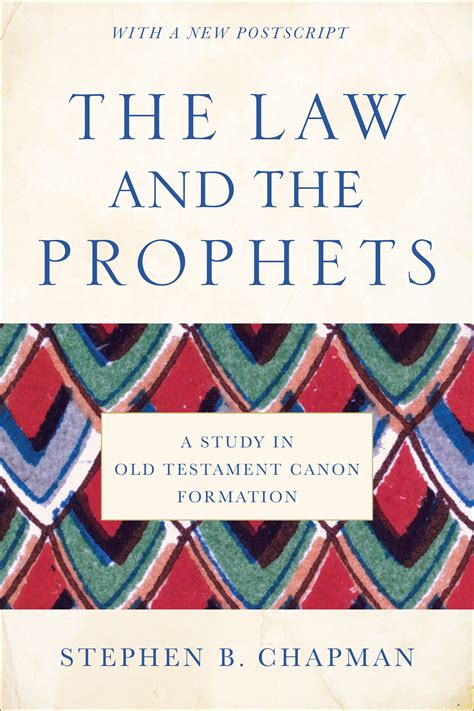The Law And The Prophets Baker Publishing Group