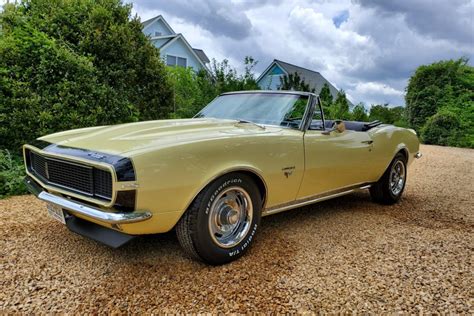 350 Powered 1967 Chevrolet Camaro Rs Convertible For Sale On Bat