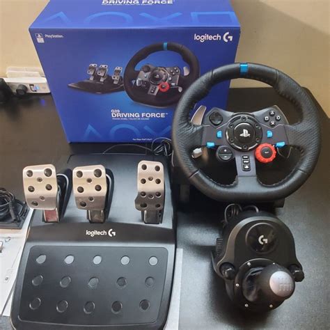 Logitech Driving Force G Racing Wheel With Pedals And Shifter At Rs