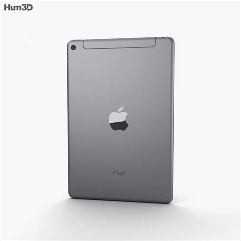 Apple iPad mini (2019) Cellular Space Gray 3D model ...