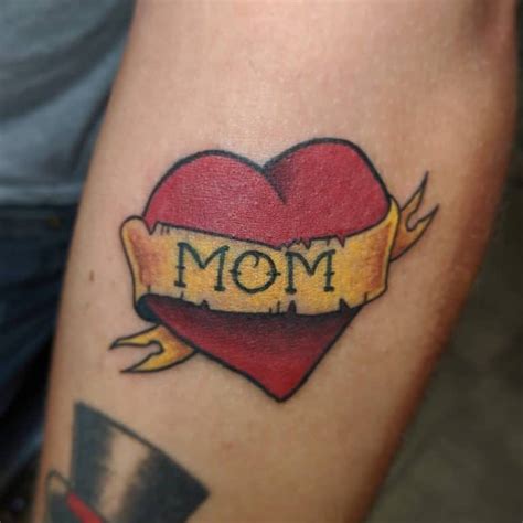 Top 45 Best Mom Heart Tattoo Ideas 2021 Inspiration Guide