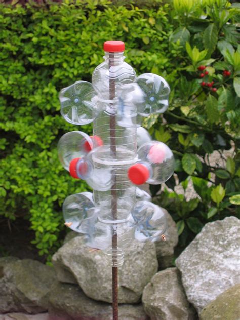 Windmolen Van Plastic Flesjes Plastic Bottle Crafts Wind Spinners