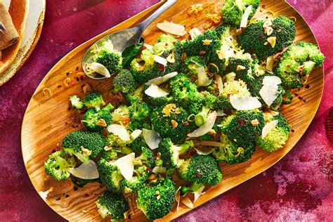 Steamed Broccoli With Lemon And Parmesan Recipe