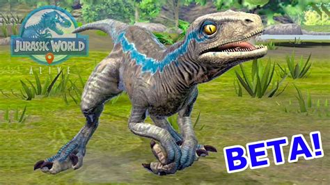 He Creado A Beta Y Es Preciosa Beta Hija De Velociraptor Blue Nuevo