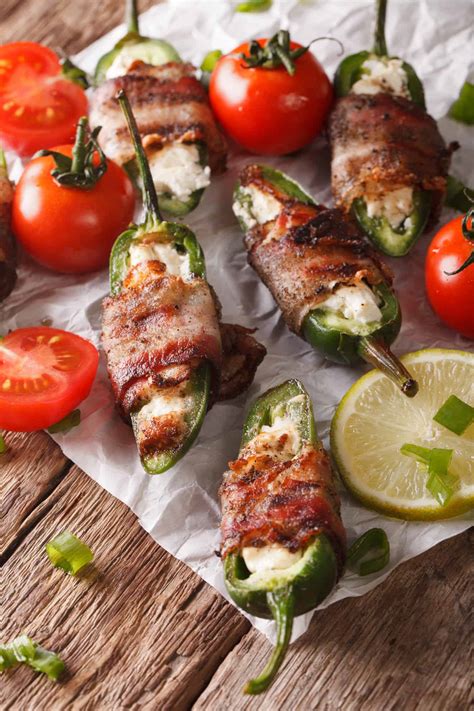 Easy Low Carb Bacon Wrapped Jalapeno Poppers With Cream Cheese