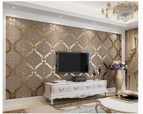 Beibehang European Classic Personality Faux Leather 3d Wallpaper
