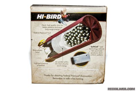 Review Federal Premium Hi Bird Ammo Recoil