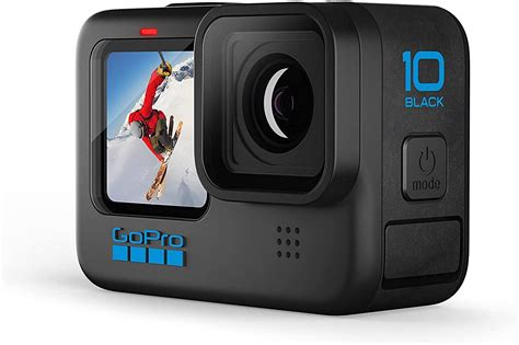 GoPro HERO10 Black - Waterproof Action Camera with Front LCD and Touch