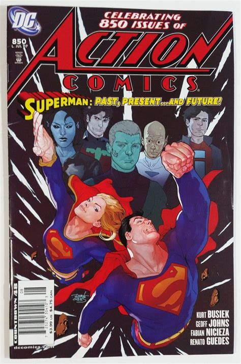 Dc Comics Celebrating Issues Of Action Comics Superman Past Present And Future