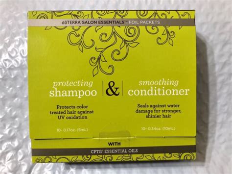 Dōterra Salon Essentials Shampoo And Conditioner 10pk ~ Travel Packets