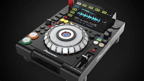 Lego Pioneer Cdj 2000 Nexus With Playable Features Submitted To Ideas