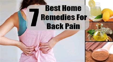 Pin On Back Pain Remedies