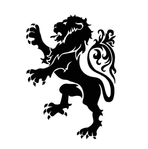 Maybe you would like to learn more about one of these? House Lannister Lion Decal - Game of Thrones by ...