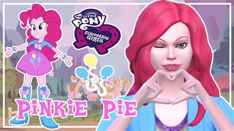 Pinkie Pie My Little Pony Equestria Girl Cas The Sims 4 Create A Sim