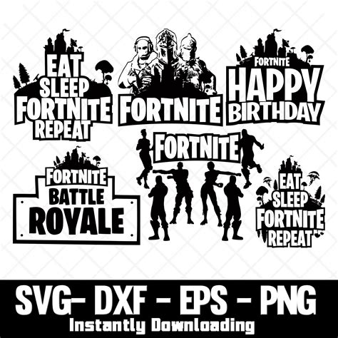 Fortnite SVG Cut Files Vector Svg Format