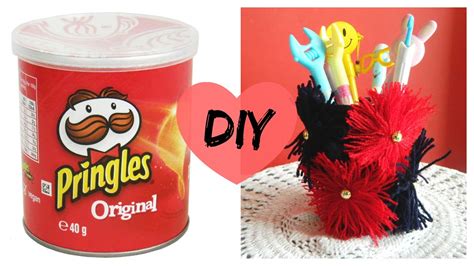 Diy Decorating A Pringle Can Youtube