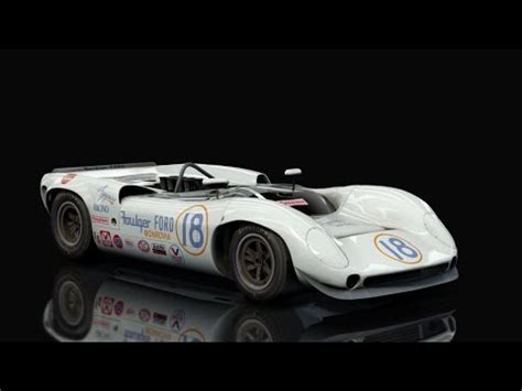 Testing Abulzz Targa Florio Version In A Lola T Can Am Youtube