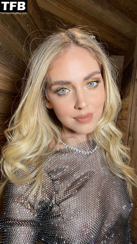 Chiara Ferragni Shines With Her Nude Tits 7 Photos Video