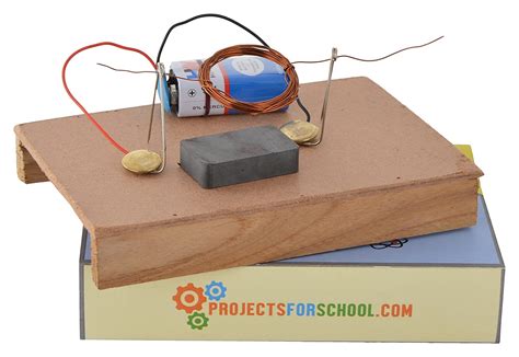 Projectsforschool Simple Dc Motor Circuit School Science Project