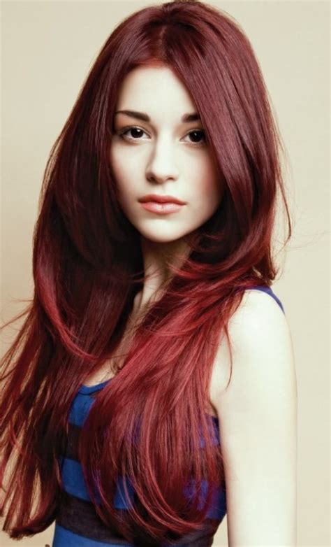 Red hairstyles pictures, red color hair models are very popular these days, nationwide salons allure, instyle and she reports to magazines like oprah magazine. 20 Superb Layered Hairstyles for Long Hair