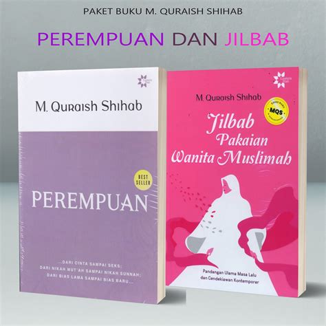 Paket Buku Perempuan Dan Jilbab M Quraish Shihab Lazada Indonesia