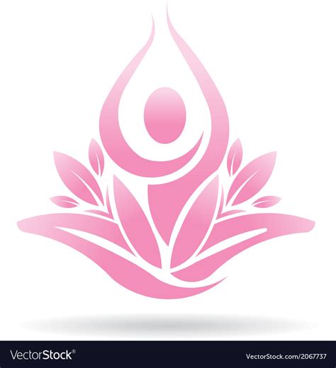 Lotus Yoga Personspiritual Logo Download A Free Preview Or High Quality Adobe Illustrator Ai