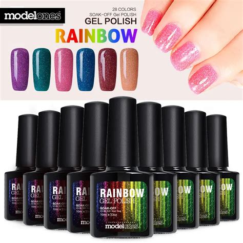 Modelones 29 Colors Neon Nail Gel Polish Soak Off Uv Colors Nail Art