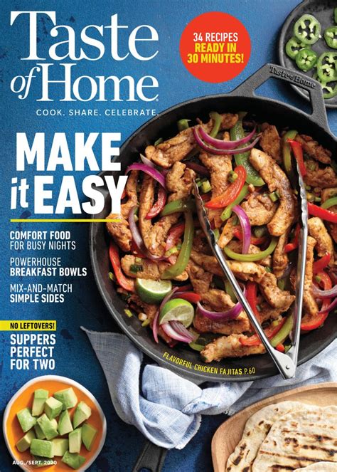Taste Of Home Magazine Digital Subscription Discounts
