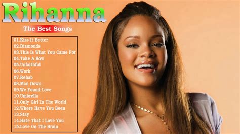 Rihanna Greatest Hits Full Album Rihanna Playlist Best Songs Of Youtube