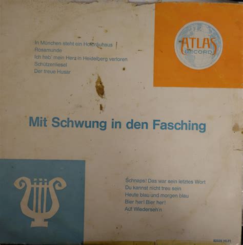 Die Bierzelt Musikanten Mit Schwung In Den Fasching Vinyl Discogs