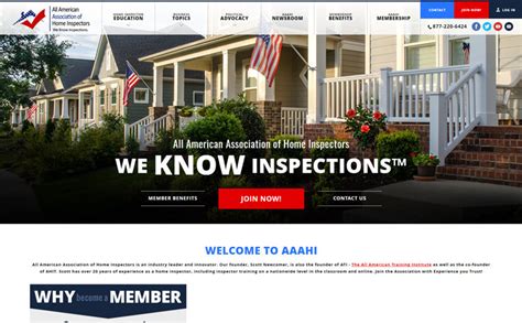 All American Association Of Home Inspectors We Developer Home Inspectors Association Website