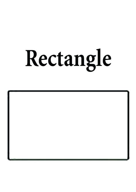 Coloring Pages Rectangle Coloring Page