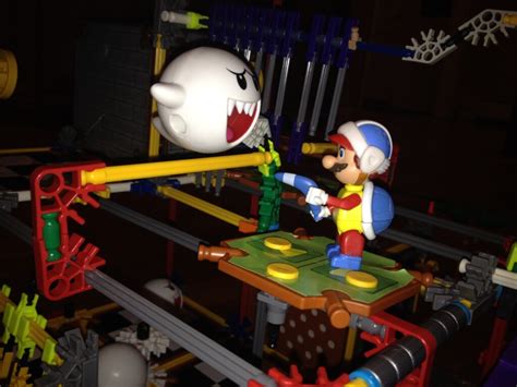 Build Your Own Knex Super Mario Ghost House With Interactive Boos