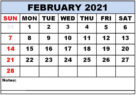 There is some software to operate different formats of february calendar 2021 printable to customize the size, color, font, and additional information. Printable February 2021 Calendar With Holidays in PDF Word | Calendar Dream