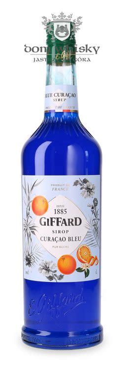Giffard Blue Curacao Syrop Barma Ski L Dom Whisky