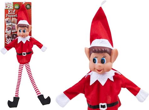 Elves Behaving Badly 27 Inch Naughty Elf Hand Puppet Christmas Toys